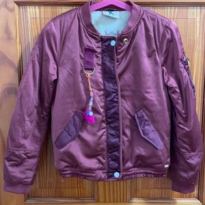 Scotch & soda girls bomber jacket